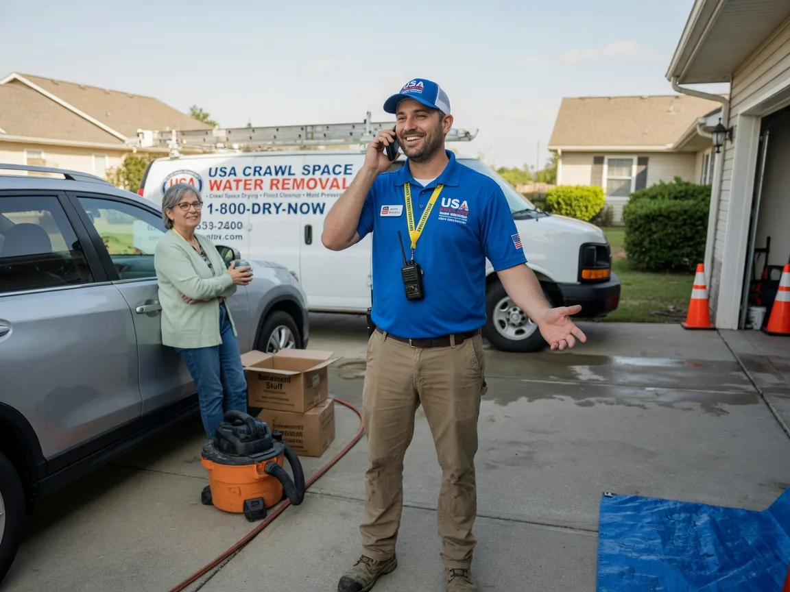 Crawl Space Water Removal Glen Arm, MD FAQs
